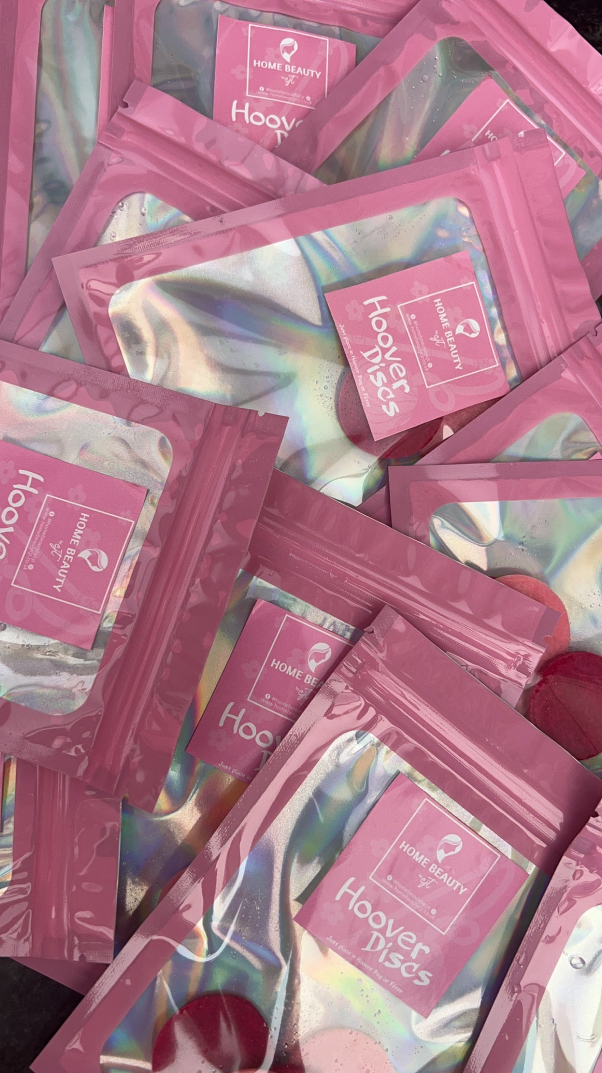 Hoover Disc - Frosted Rose Wonderland