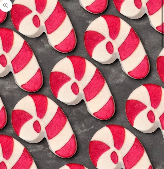 Candy Cane Bath Bomb